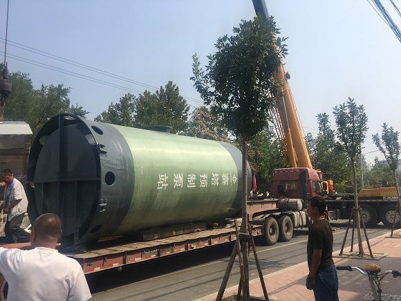 滨州工业园凤一、梧四路口一体化预制泵站