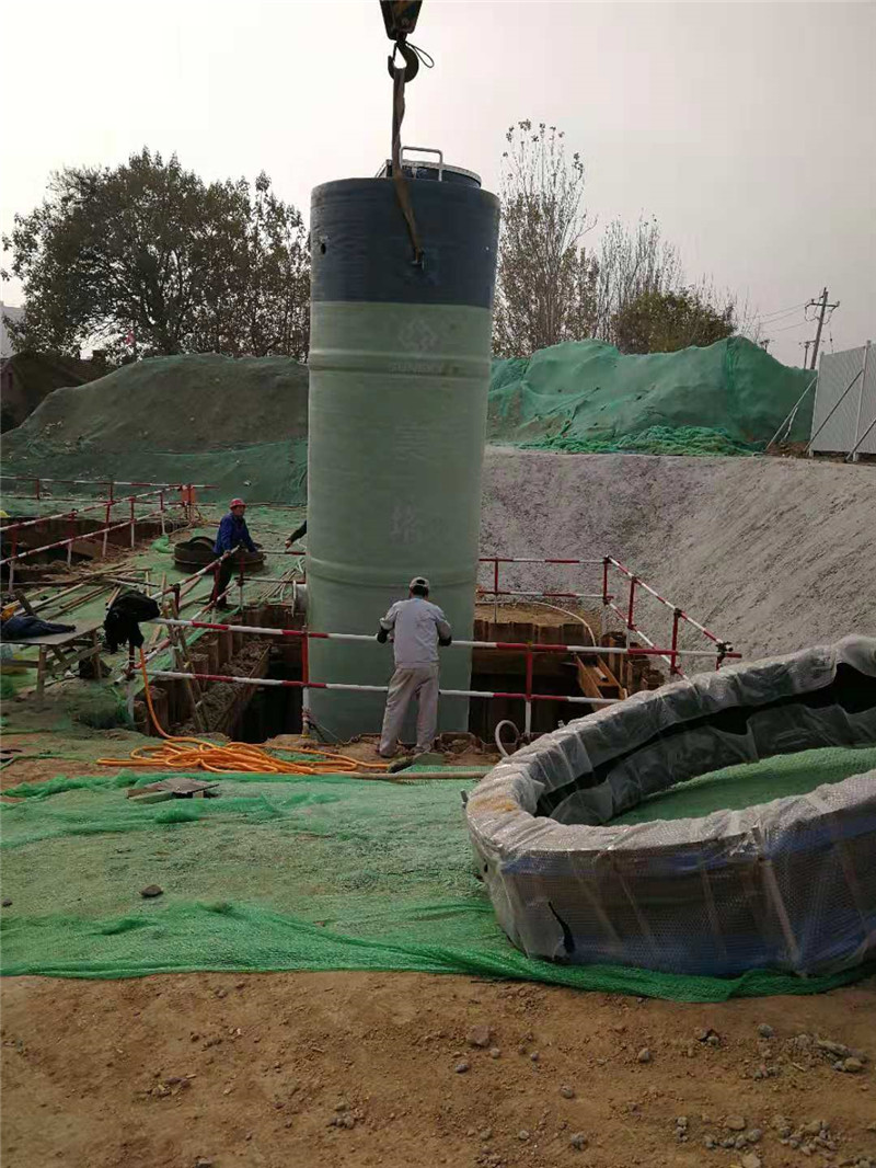 禹城市站南片区物资局污水泵站
